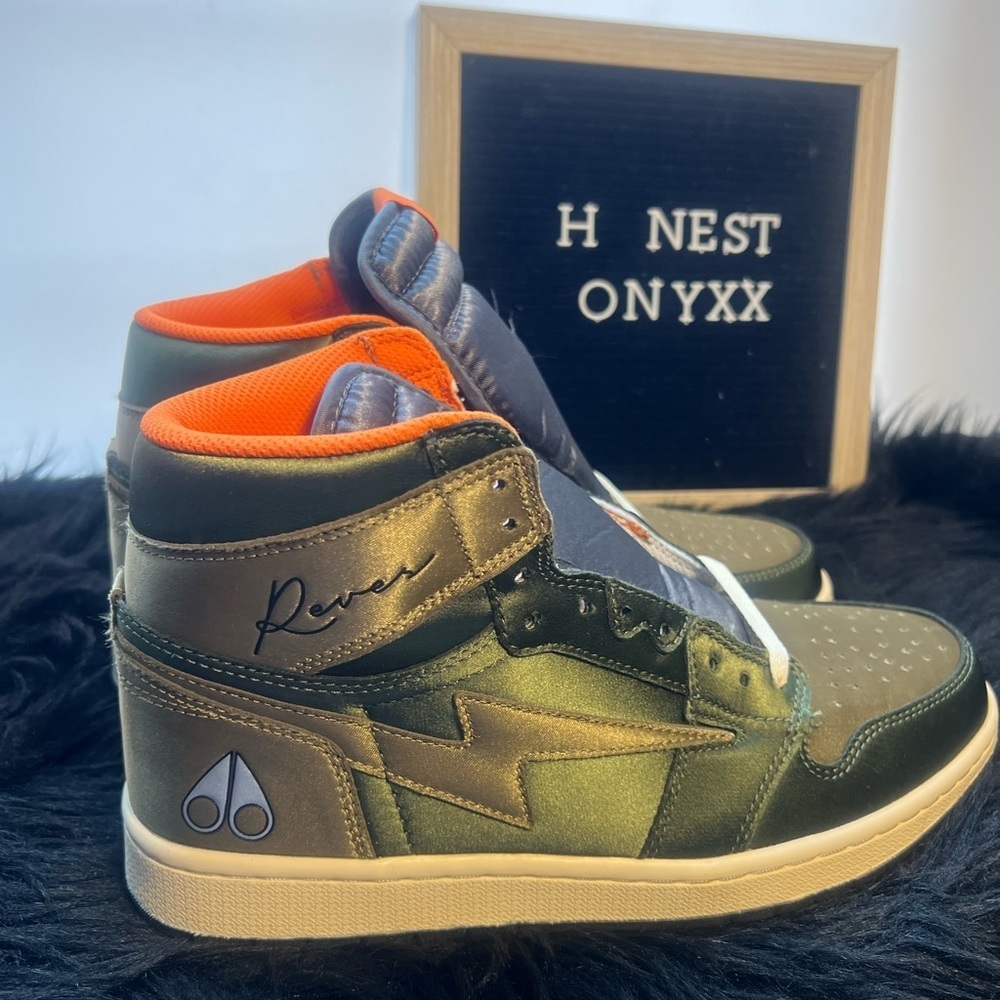Kool Kiy x Moose Knuckles Green air Kiy Kiy studios
